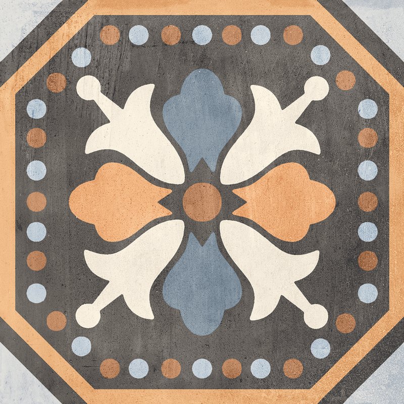 Sant Agostino Patchwork Black&White - Classic - Colors