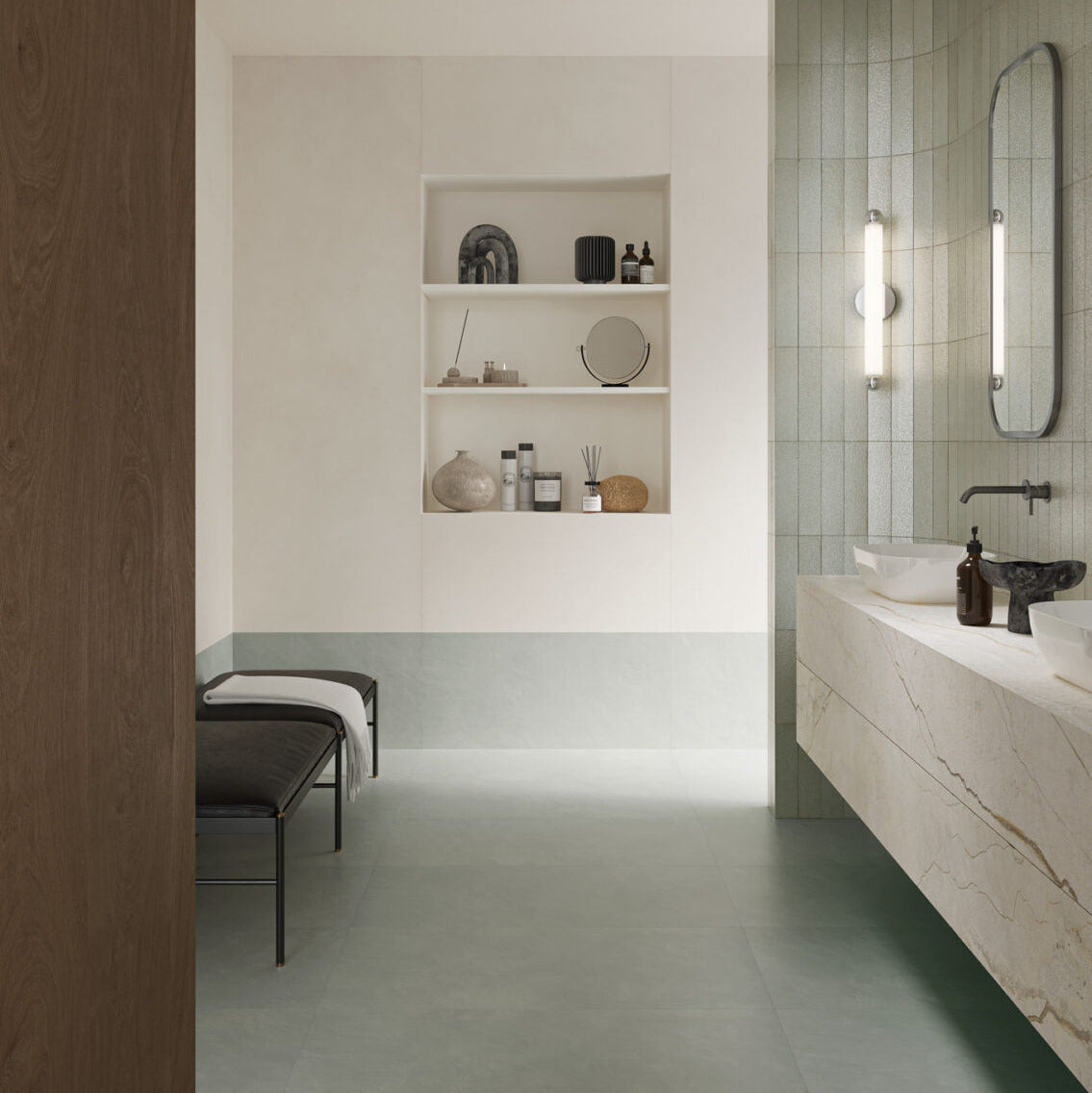 Marazzi Resin Verde Salvia 60x120