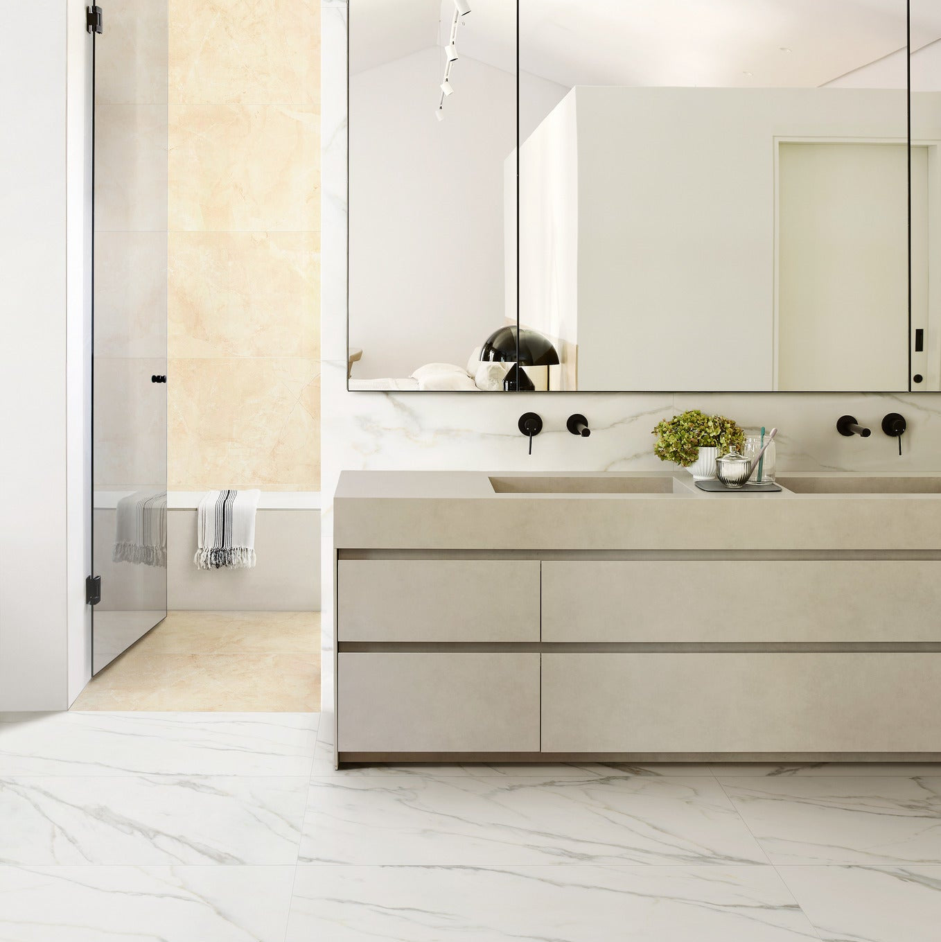Marazzi Arcadia Opal + Calacatta