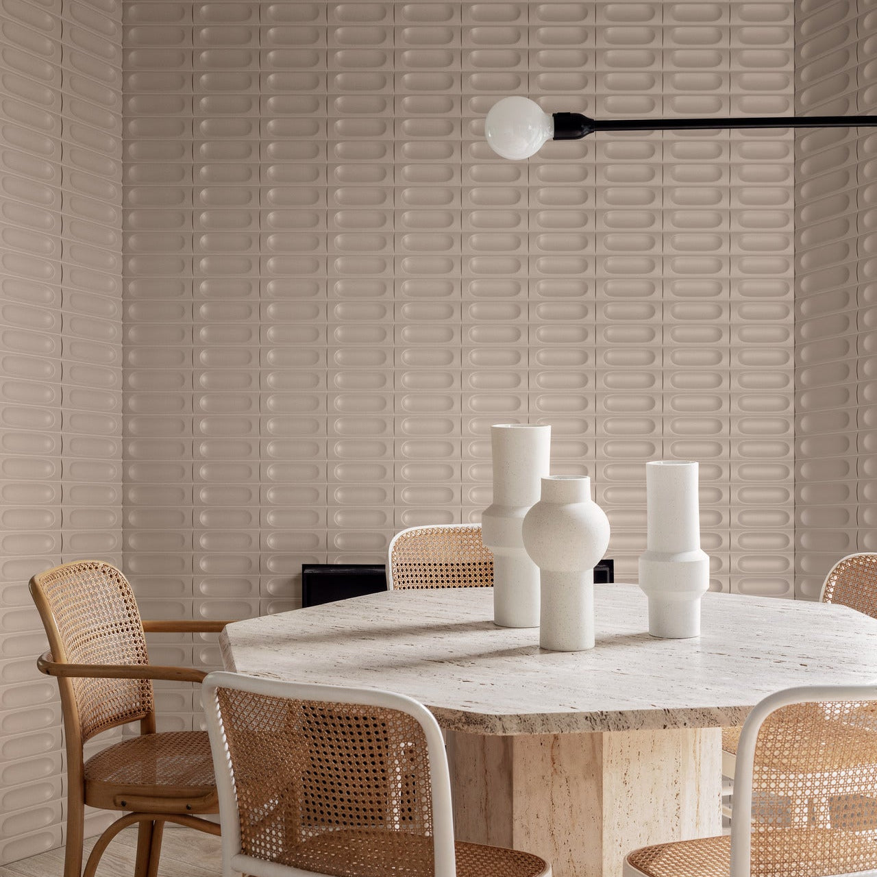 Marazzi Confetto Bone structuur 3D Savoiardo