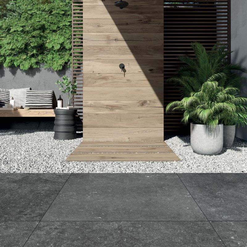 Flaviker Nordic Stone buiten tuintegels