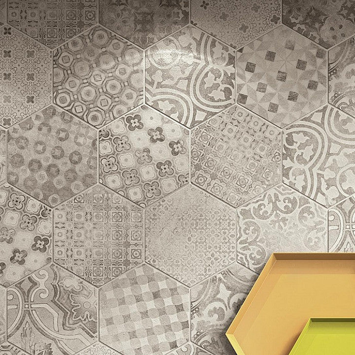 Ragno Rewind hexagon patchwork