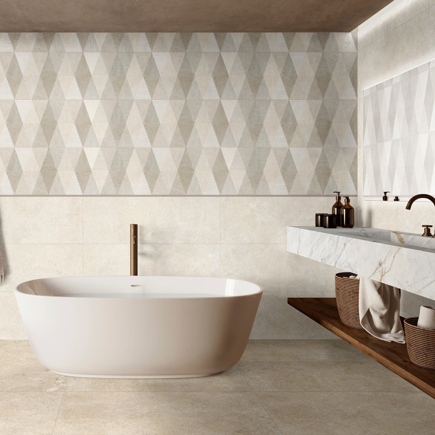 Marazzi Limestone Wall 