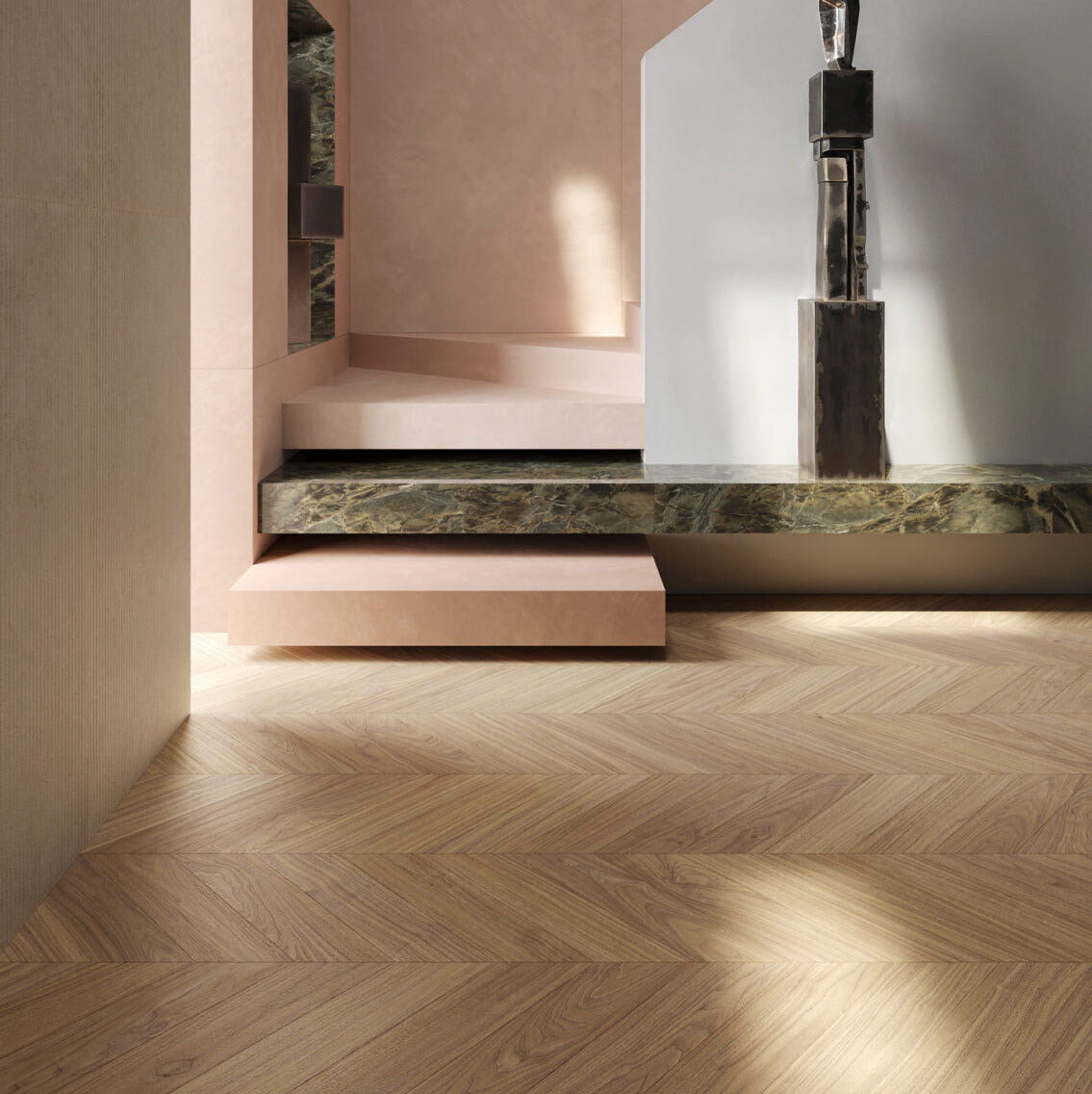 Marazzi Nobilis Noce Chevron